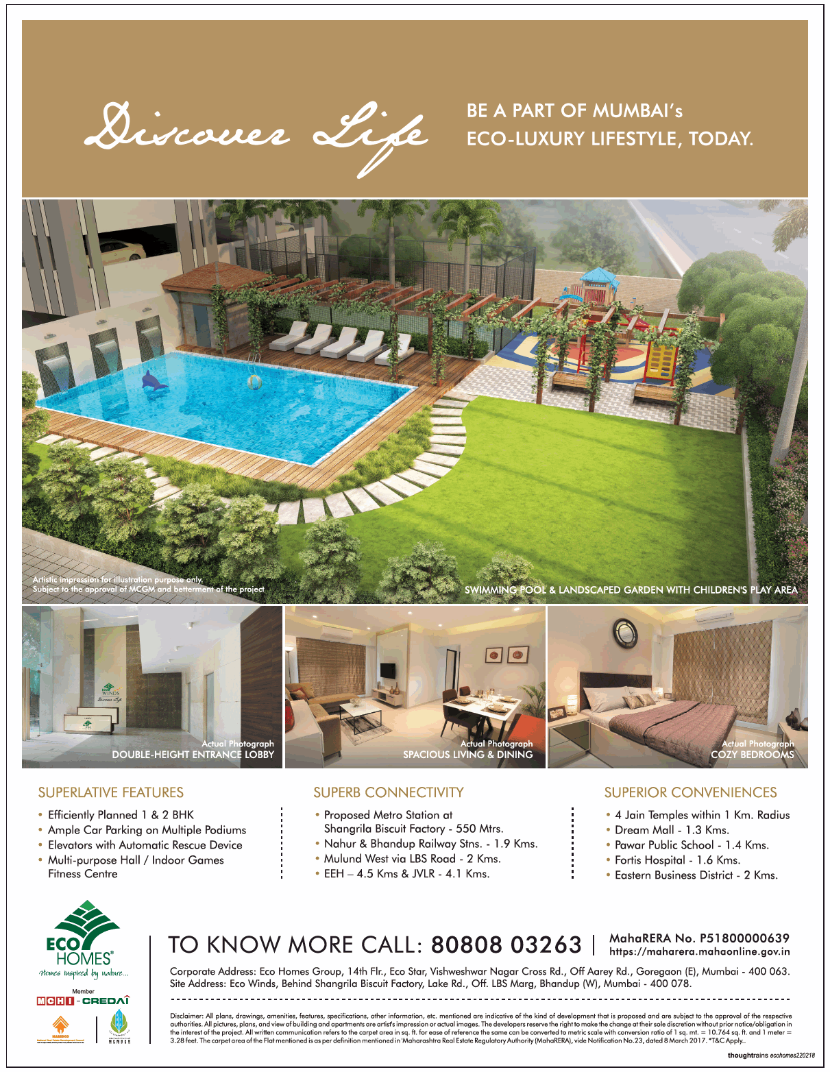 Eco Homes Discover Life Be A Part Of Mumbais Eco Luxury Lifestyle Today ...