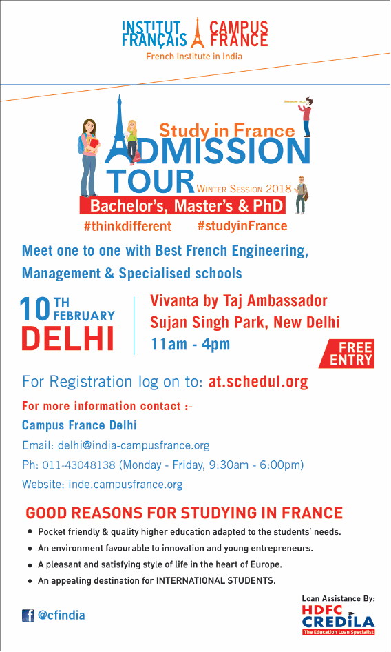 Institut Francias Campus France Study In France Admission Tour Ad