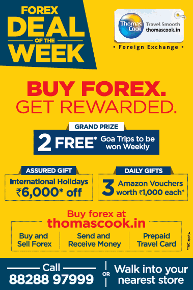 Thomas Cook Travel Smooth Forex Deal Of The Week Grand Prize 2 Free - 