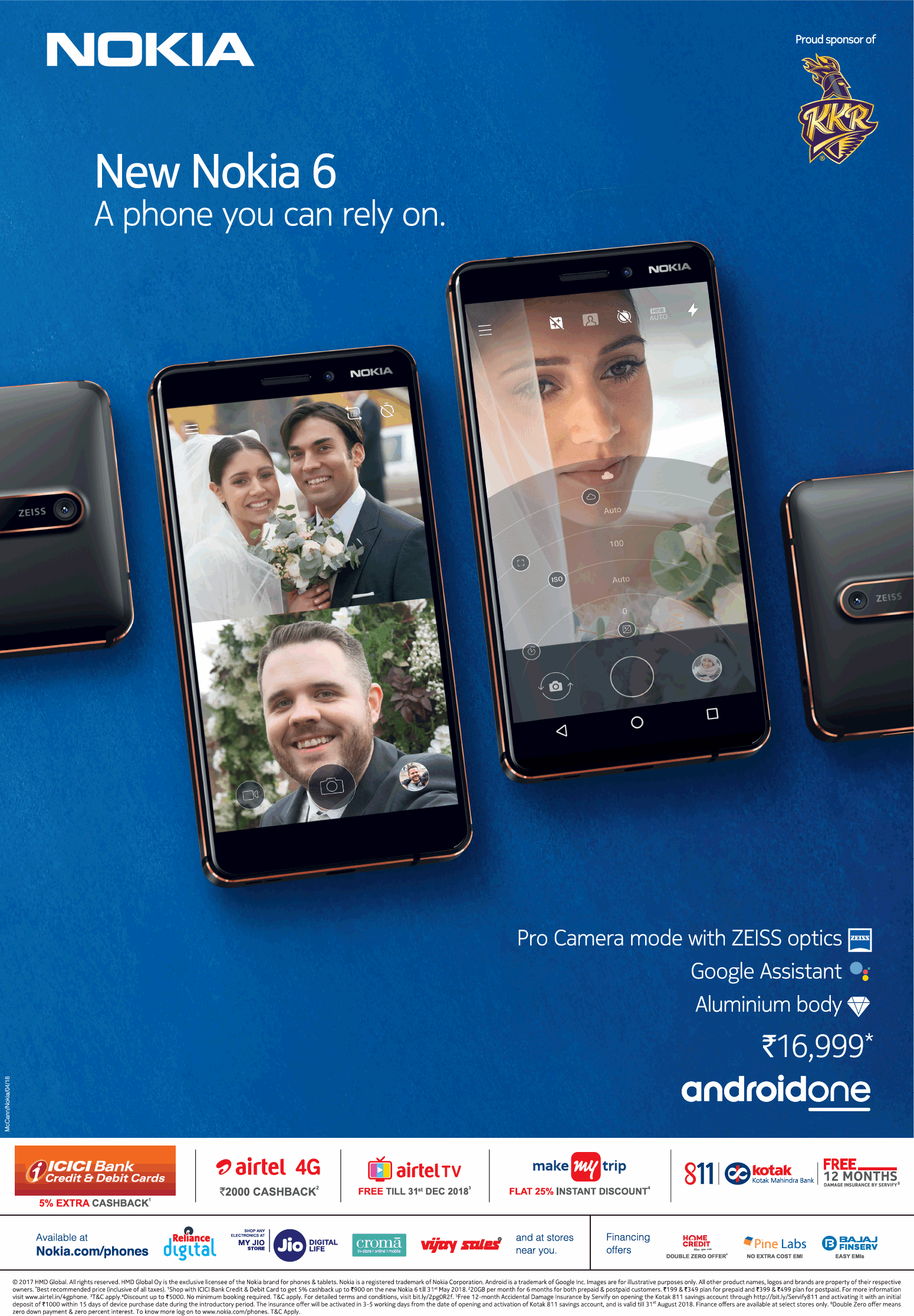 New Nokia 6 A Phone You Can Rely On Ad Advert Gallery