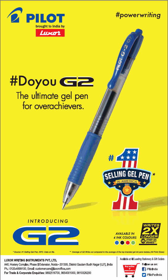 advertisement of pen