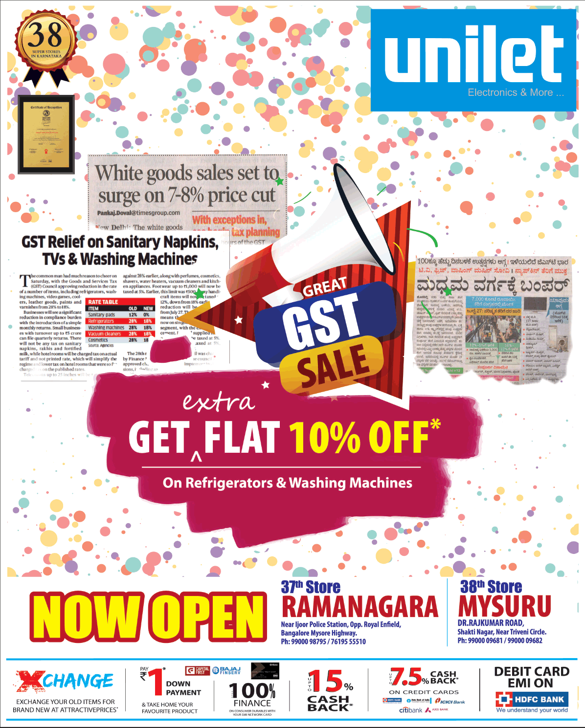 Unilet Get Extra Flat 10 Off Ad Advert Gallery