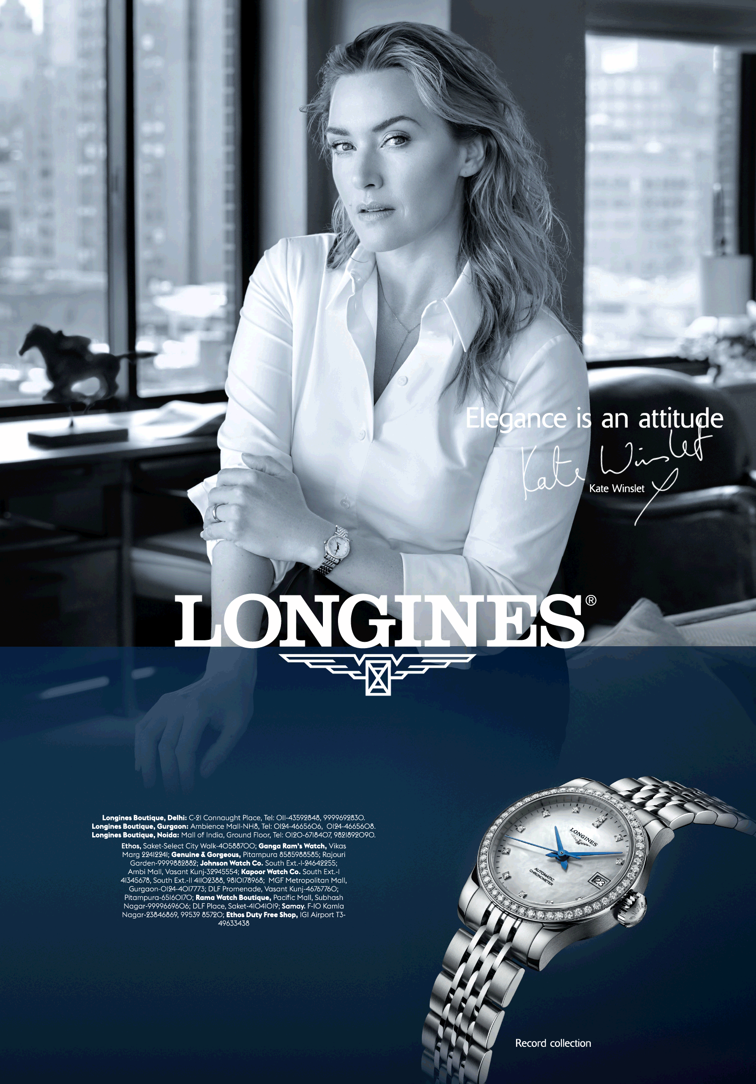 Longines Elegance Is An Attitude 2024 www.alhudapk