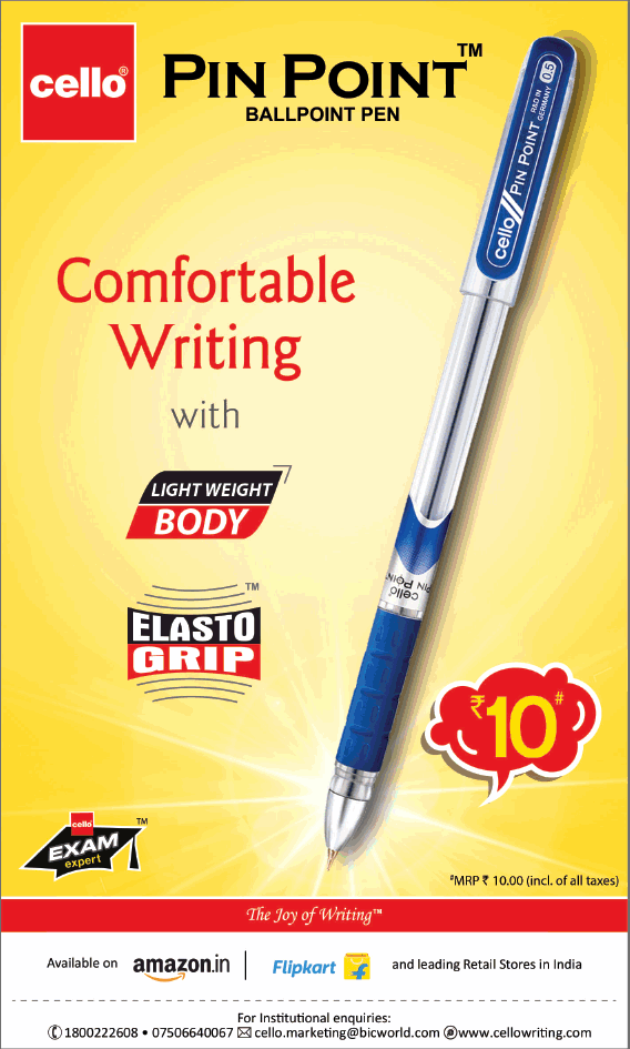 advertisement about pen