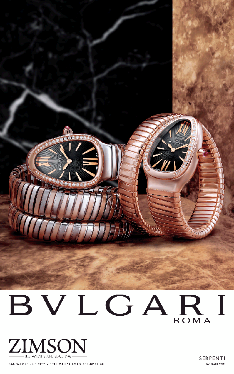 Bvlgari Roma Zimson Watches Ad in Times 