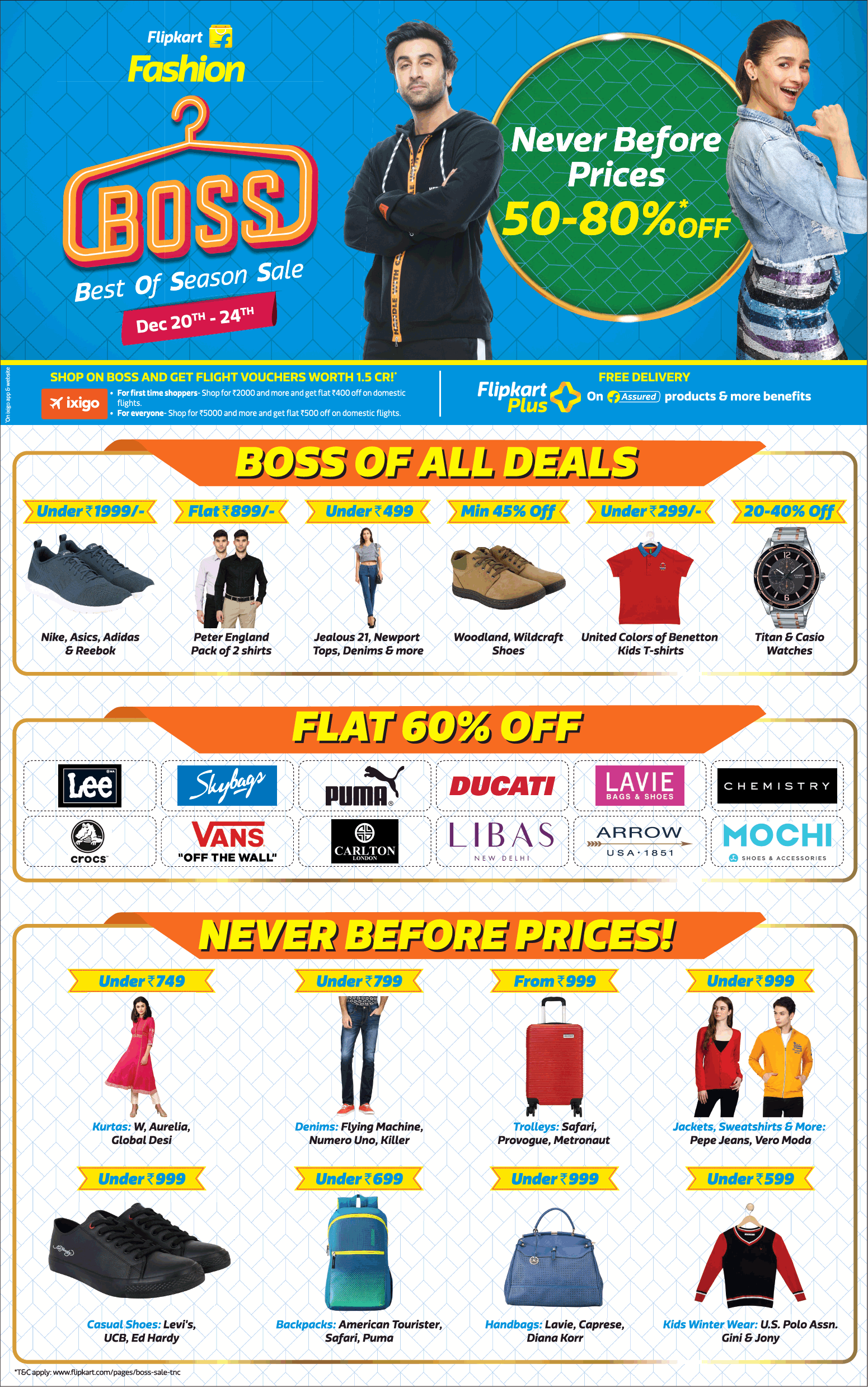 flipkart fashion sale boss