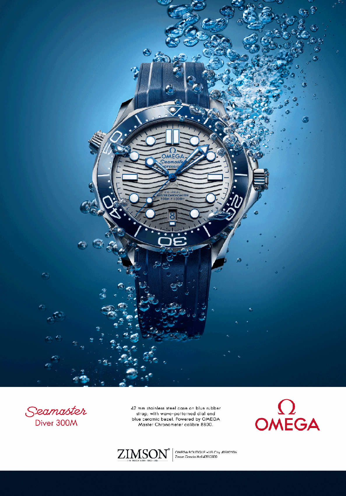 Omega Watches Seamaster Diver 300M Watch Ad in Times of India Mumbai ...